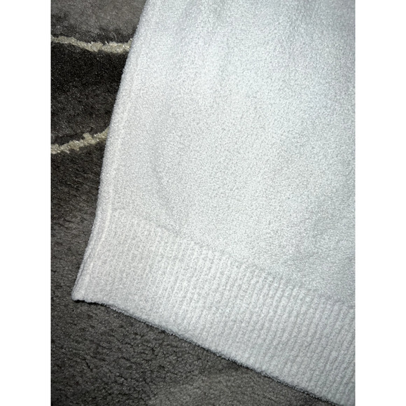 Chanel 23P White Black CC Logo Ribbed Hem Stretch Cotton Knit Top Tank Shirt 38 - Picture 10 of 12